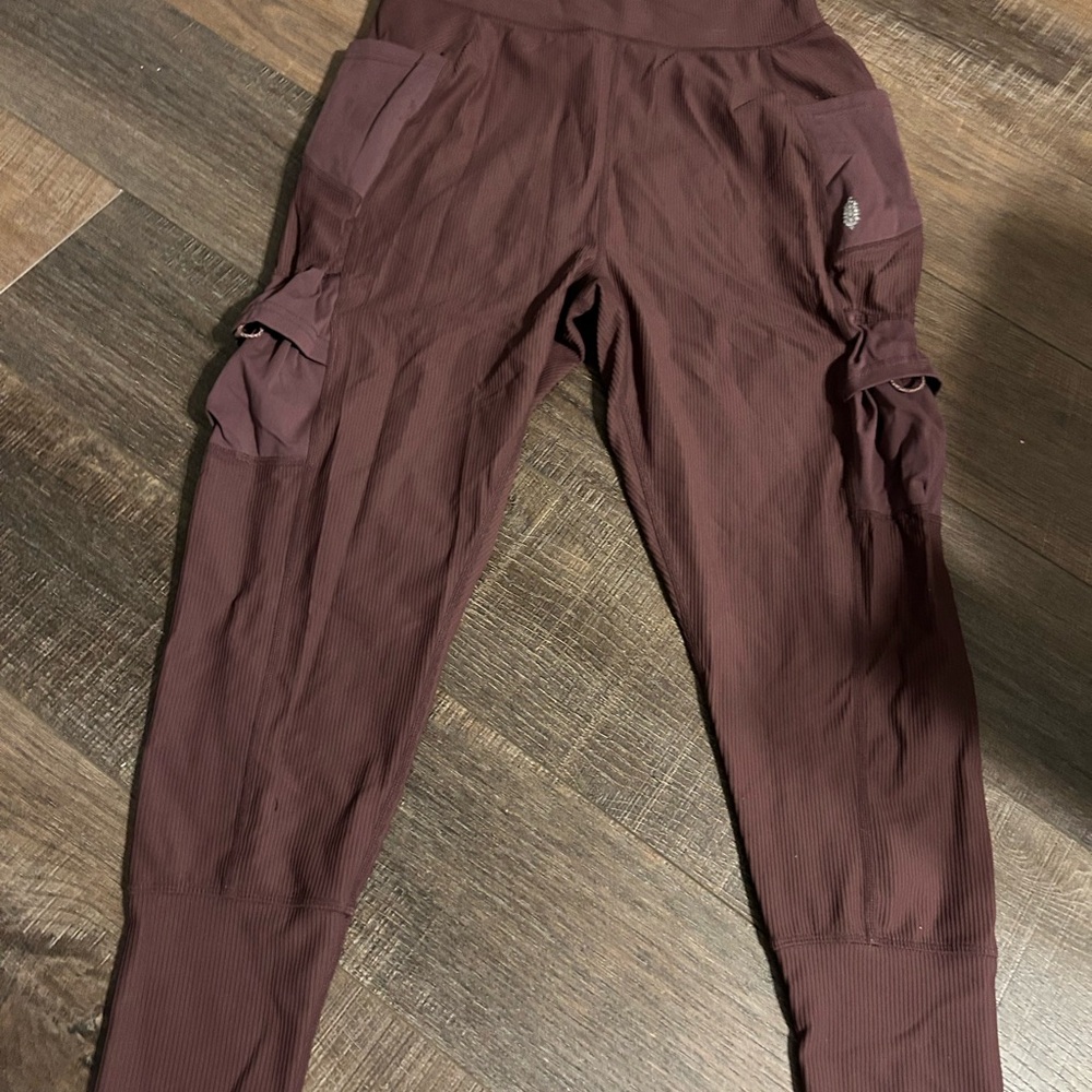 Plum take a hike free people movement cargo joggers